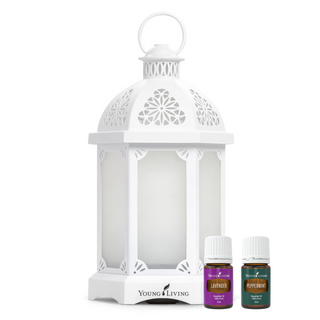 Diffuser Lantern mit 2 ätherschen Ölen verschiedene Farben