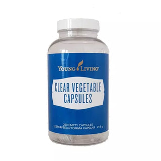 Clear Vegetable Capsules - Befüllbare Kapseln - 250 Stk.