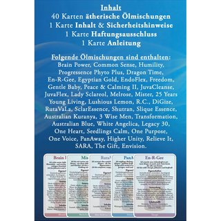 Original Legacy Kartenset Mischöle II + Blue Relief
