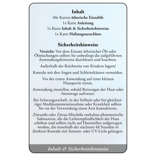 Original Legacy Kartenset Einzelöle I